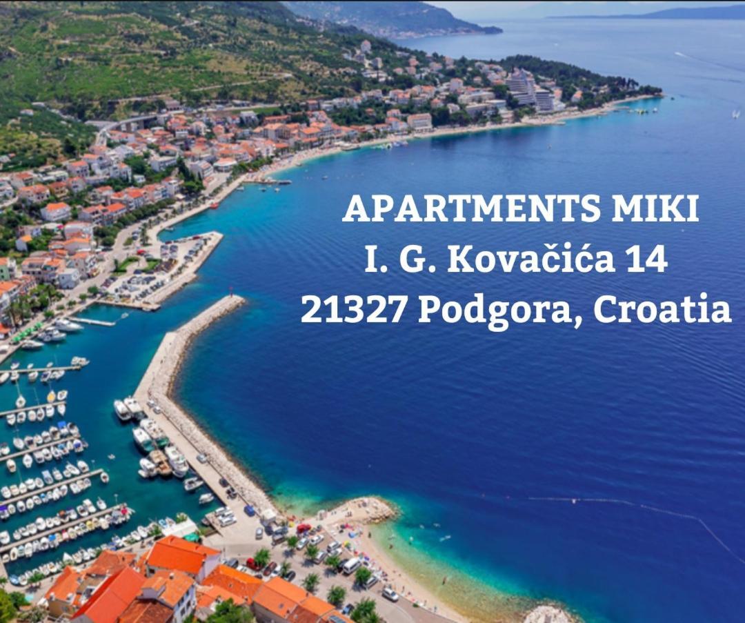 Apartmani Miki Podgora Luaran gambar